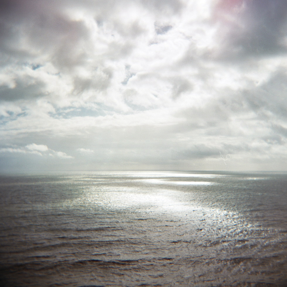 Looking out towards France