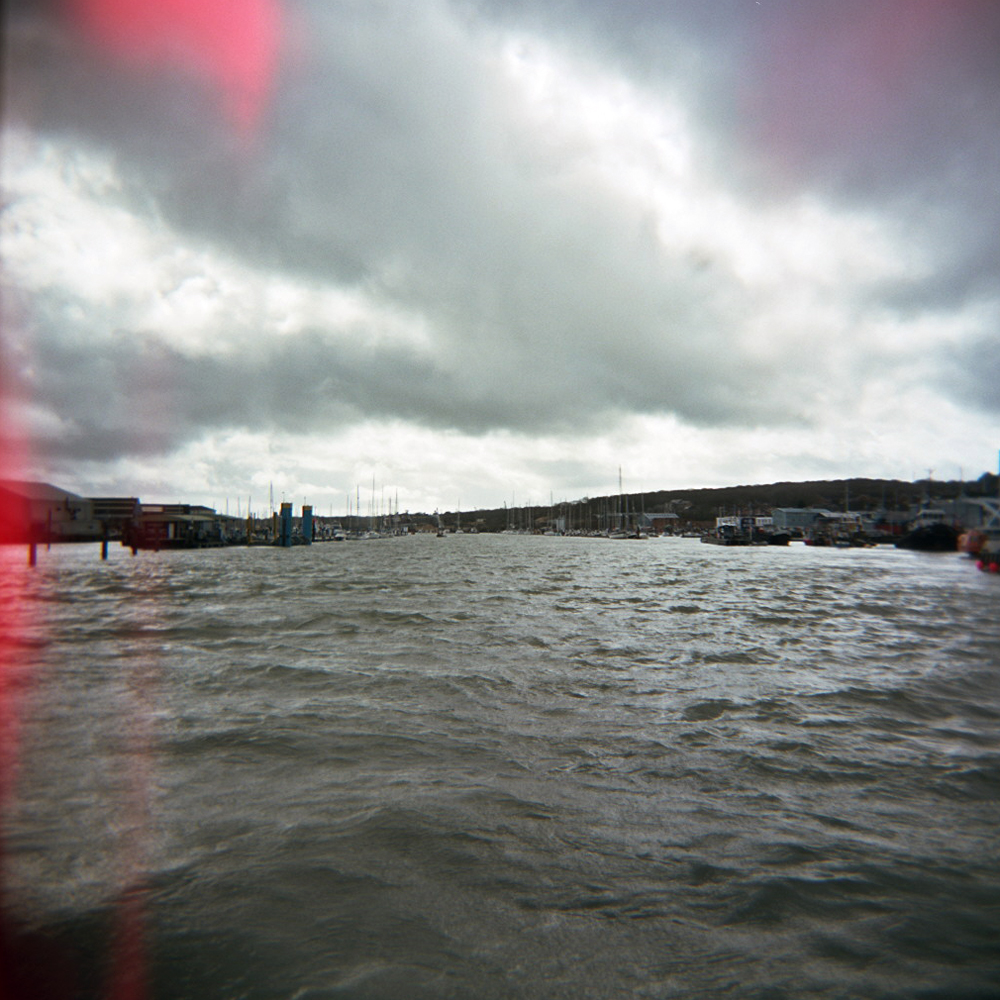 The River Medina from the Cowes Chain Ferry