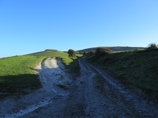 ...before we headed up and around there.