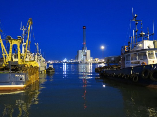 Round the back of the harbour will add another valuable kilometre.